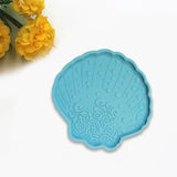 Shell Shape Cup Mat Pad Epoxy Resin Mold Coaster Silicone Mould DIY Crafts