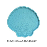 Shell Shape Cup Mat Pad Epoxy Resin Mold Coaster Silicone Mould DIY Crafts