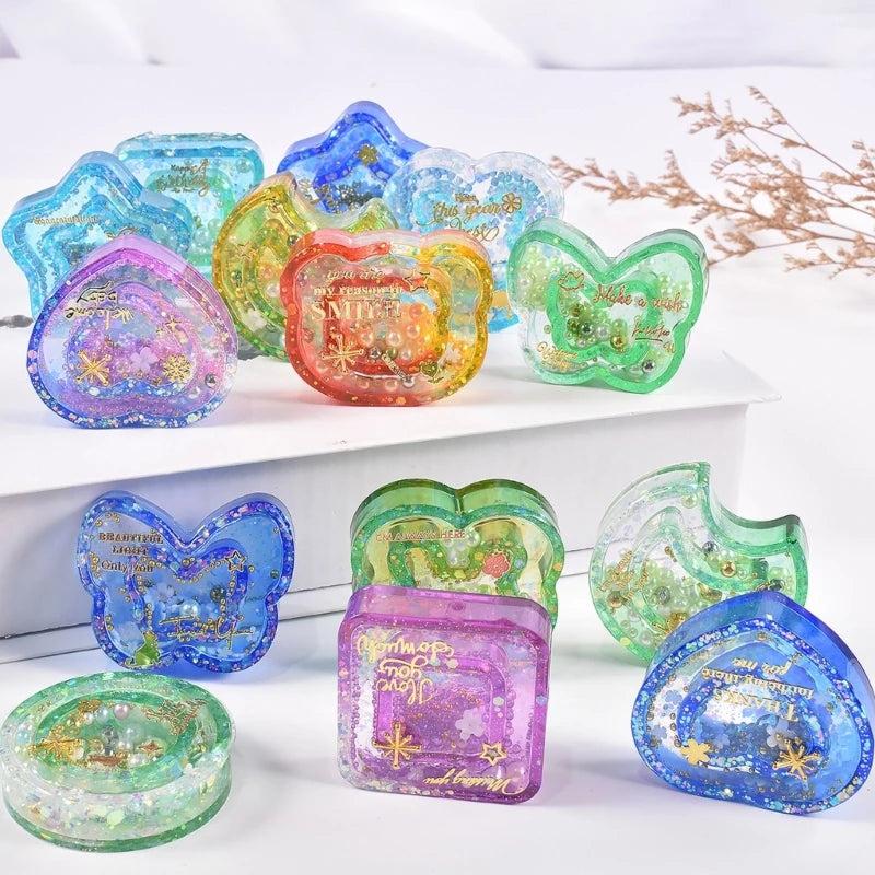 Crystal Silicone Hollow Mold for Quicksand Resin Casting