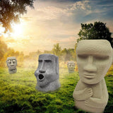 Easter Island Moai Statue Silicone Candle Mold DIY Home Decor