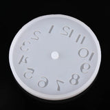 Clock Silicone Mold 10/15cm Arabic Roman Numerals Resin