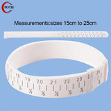 POTIE Ring Bracelet Bangle Size Hand Ruler Jewelry Making Tools 15-25 cm