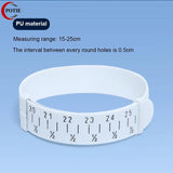 POTIE Ring Bracelet Bangle Size Hand Ruler Jewelry Making Tools 15-25 cm