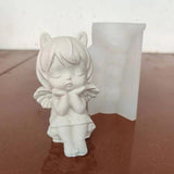 R3MC Angel Silicone Mold for Candle Making Plaster Mold