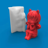 R3MC Angel Silicone Mold for Candle Making Plaster Mold
