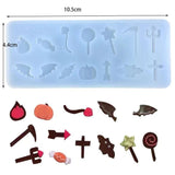 DIY Tortoise Button Letter Silicone Mold Epoxy Resin Mold