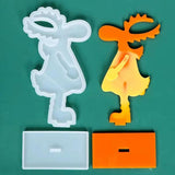 Christmas Snowman Decoration Silicone Mold DIY Epoxy Resin Casting Mold Set