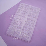 Crystal Epoxy Mold Key Resin Mould DIY Decoration