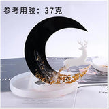 Silicone Mold Resin Craft Moon Couple Cat Deer