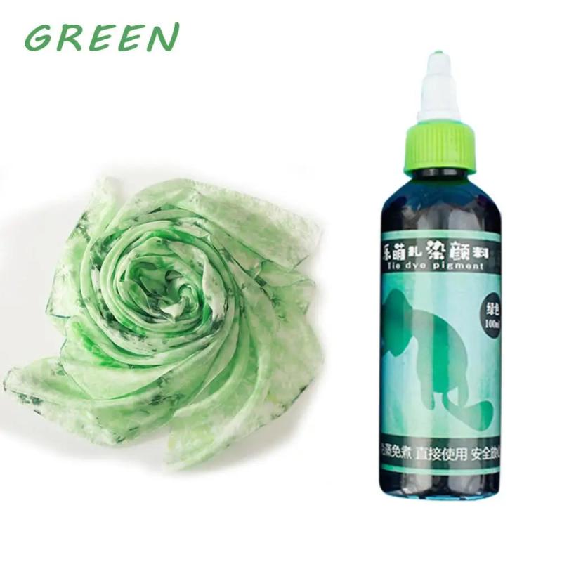 8colors Tie Dye Kit Non-toxic DIY Garment Graffiti Fabric Textile Paint 100ml
