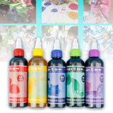 8colors Tie Dye Kit Non-toxic DIY Garment Graffiti Fabric Textile Paint 100ml