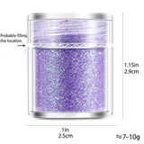 Purple Pink Shell Sugar Broken Pieces Flashing Debris UV Epoxy Resin Mold Craft