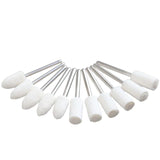 10pcs Wool Grinding Head Polishing Metal Jade Wheel 2.35mm