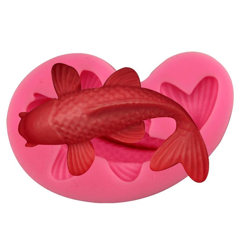 3D Fish Resin Charms Pendant Mold DIY Silicone Resin Mold For Jewelry Making
