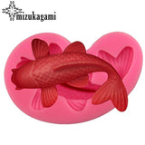 3D Fish Resin Charms Pendant Mold DIY Silicone Resin Mold For Jewelry Making
