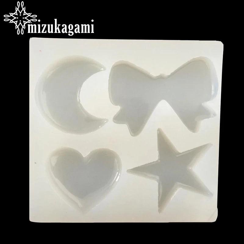 UV Resin Jewelry Liquid Silicone Mold for DIY Necklace Pendant