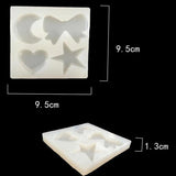 UV Resin Jewelry Liquid Silicone Mold for DIY Necklace Pendant