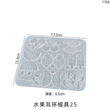 Irregular Earring Pendant Jewelry Silicone Mold