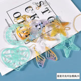 Irregular Earring Pendant Jewelry Silicone Mold