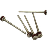 5PCS Sandpaper Clamp Split Mandrels 2.35mm Shank for Rotary Grinder
