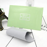 10pcs 6*10cm Jewelry Cleaning Polishing Cloth Buckskin Velvet