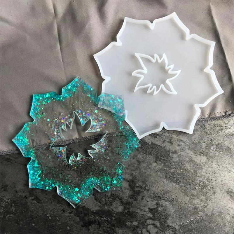 Irregular Flower Cup Pad Silicone Mold for Resin DIY Making