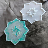 Irregular Flower Cup Pad Silicone Mold for Resin DIY Making