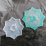 Irregular Flower Cup Pad Silicone Mold for Resin DIY Making