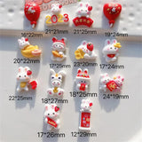 Resin Mini Rabbit Flat Back Scrapbooking DIY Jewelry Craft Decoration