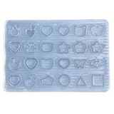 R3MC Resin Casting Shaker Filler Mold Heart Shape