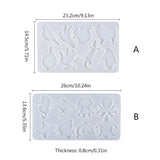 3D Land/Sea-Animal Silicone Keychain Mold for DIY Crafts