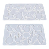 3D Land/Sea-Animal Silicone Keychain Mold for DIY Crafts