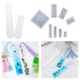 2PCS UV Resin Silicone Mold for DIY Bookmarks