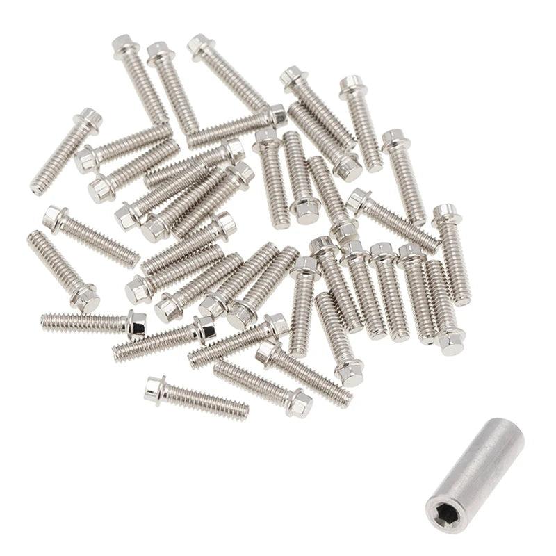 100Pcs 1.9 2.2 Wheel Rim M2 Screw for 1/10 RC Crawler