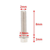 100Pcs 1.9 2.2 Wheel Rim M2 Screw for 1/10 RC Crawler