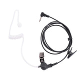 3.5mm Acoustic Tube Earpiece Mono for Walkie-talkie