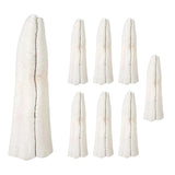 8x PU Finger Cots Protective Cushion Wear Resistant Fingers Sleeves