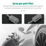 24 Pcs Gravity Feed Spray Paint Strainer, Fine Mesh Disposable Strainer