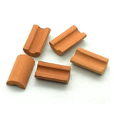 25Pcs Mini Red Roof Tiles Model Building Set DIY Fairy Garden Accessories