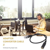 3.5mm Audio Headset to RJ9 Plug Adapter Cable