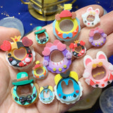 DIY Mini Shaker Mold Jewelry Tool Silicone UV Resin Mold