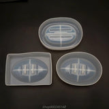 3pcs Soap Box Silicone Mold Soap Dish Tray Resin Casting Mold Epoxy Resin Ring