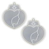 Heart-shaped Earrings Silicone Mold for Jewelry Crafting