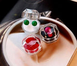 5pcs Acrylic Transparent Jewelry Boxes for Rings and Earrings