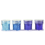 4pcs Resin Jewelry Fills Bling Bling Sequins for Mix In for Resin Crafts