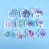 4pcs Resin Jewelry Fills Bling Bling Sequins for Mix In for Resin Crafts