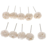10Pcs Fabric Rotary Tool Buffing Wheel Brush
