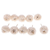 10Pcs Fabric Rotary Tool Buffing Wheel Brush