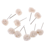 10Pcs Fabric Rotary Tool Buffing Wheel Brush