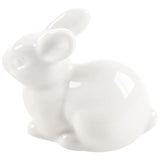 Mini Ceramic Rabbit Ornaments for Crafts and Jewelry